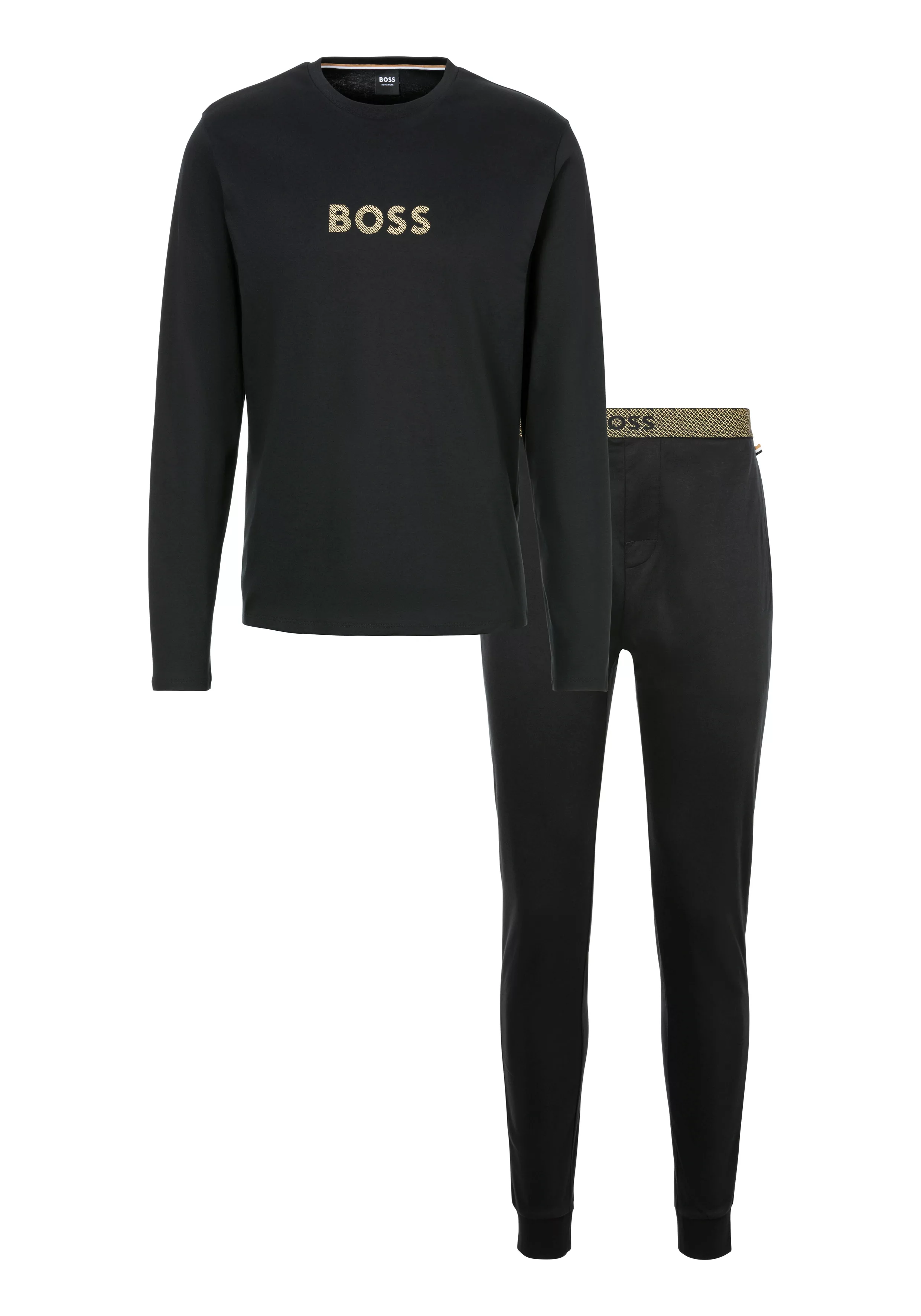 BOSS Pyjama "Gift Long Set 102", mit Label günstig online kaufen