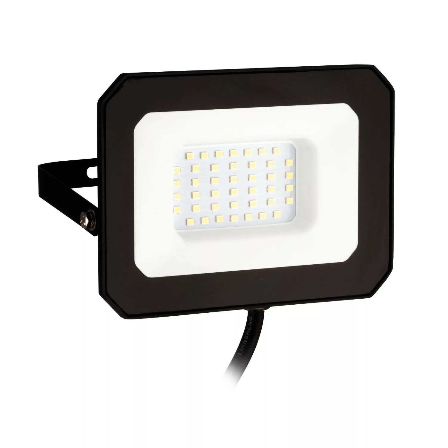 Eglo LED-Wandstrahler Risacca-E 30 W 10 cm x 14,5 m Schwarz günstig online kaufen