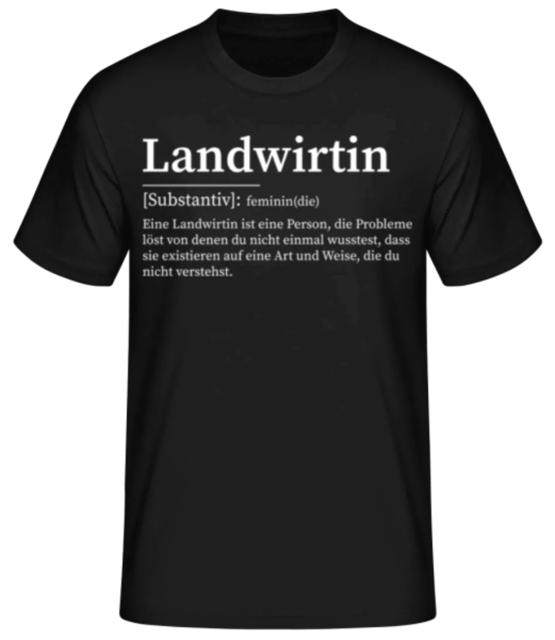 Landwirtin Duden · Männer Basic T-Shirt günstig online kaufen