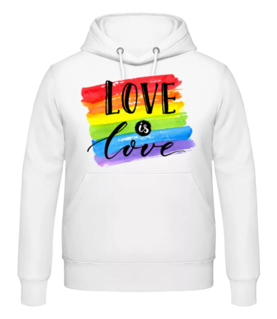 Love Is Love · Männer Hoodie günstig online kaufen