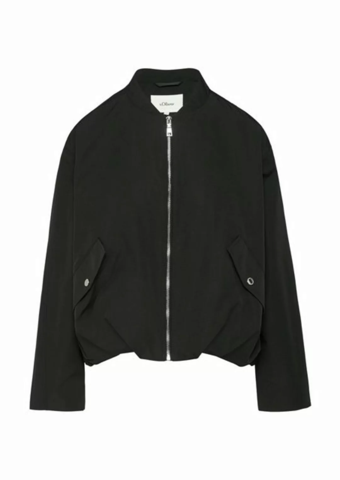 s.Oliver Funktionsjacke Blouson mit Raffungsdetails im Relaxed Fit günstig online kaufen