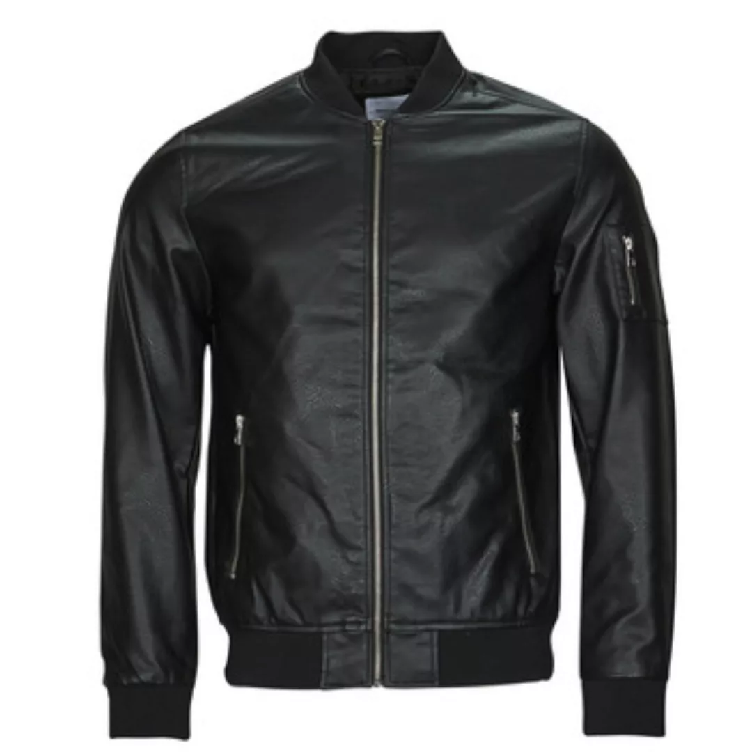 Jack & Jones  Herren-Jacke JJROCKY PU BOMBER günstig online kaufen