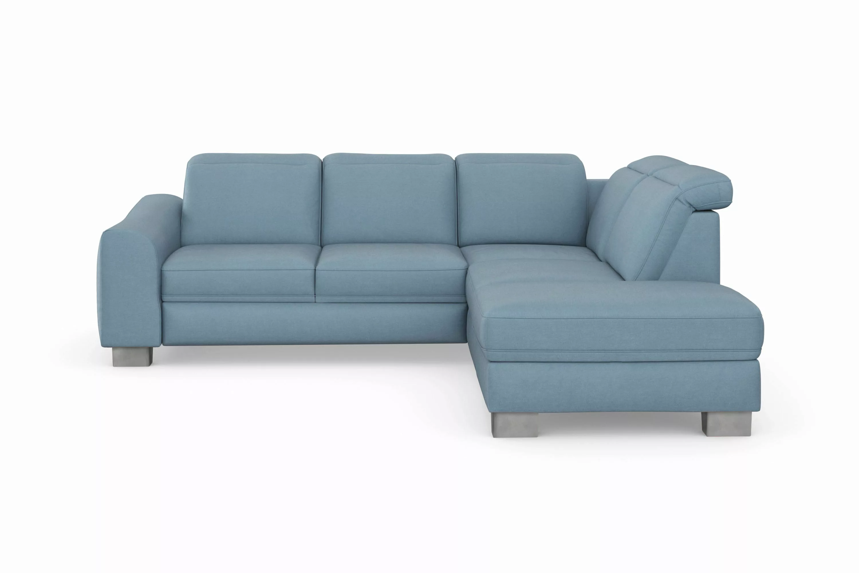 sit&more Ecksofa "Dundee L-Form", mit Federkern und Edelstahlfüßen, wahlwei günstig online kaufen