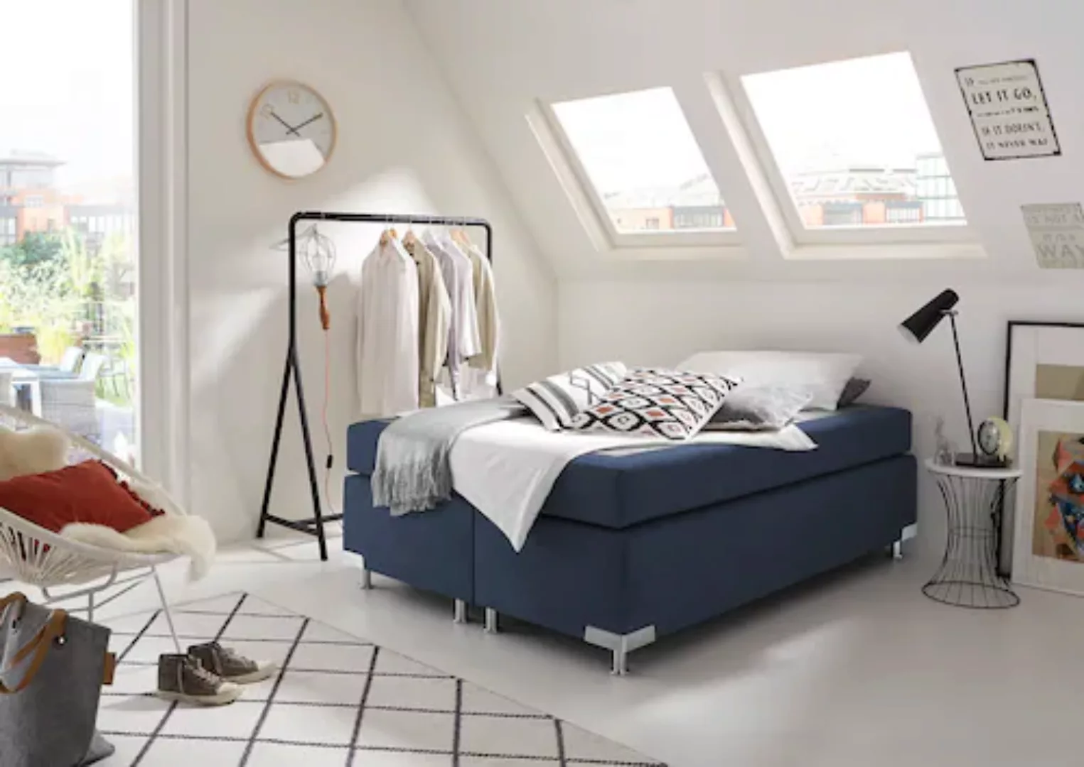 Westfalia Schlafkomfort Boxspringbett "Holland" günstig online kaufen