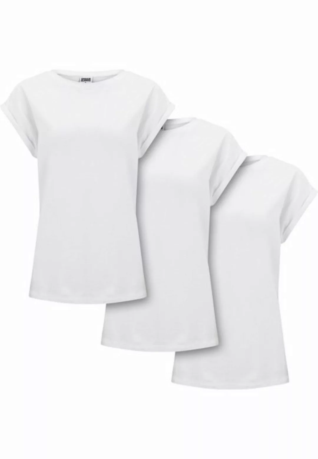 URBAN CLASSICS T-Shirt Urban Classics Damen Ladies Extended Shoulder Tee 3- günstig online kaufen