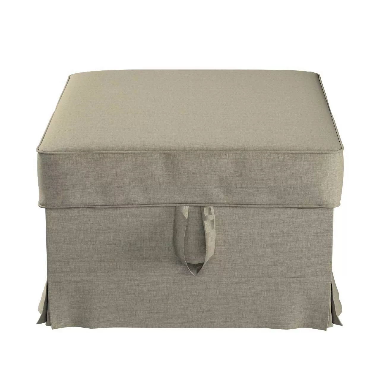 Bezug für Ektorp Bromma Hocker, beige-grau, Husse, Ektorp Bromma, Living II günstig online kaufen