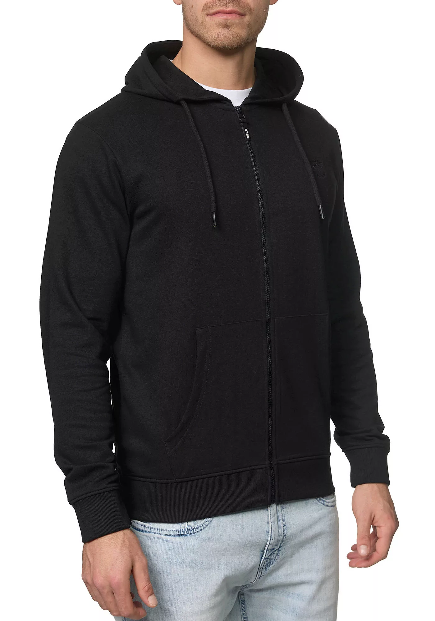 Indicode Kapuzensweatjacke "INWalton" günstig online kaufen