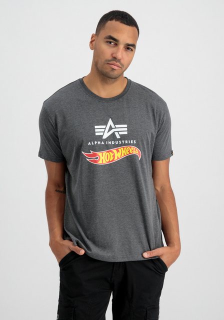 Alpha Industries Longsleeve ALPHA INDUSTRIES Men - T-Shirts Hot Wheels Flag günstig online kaufen