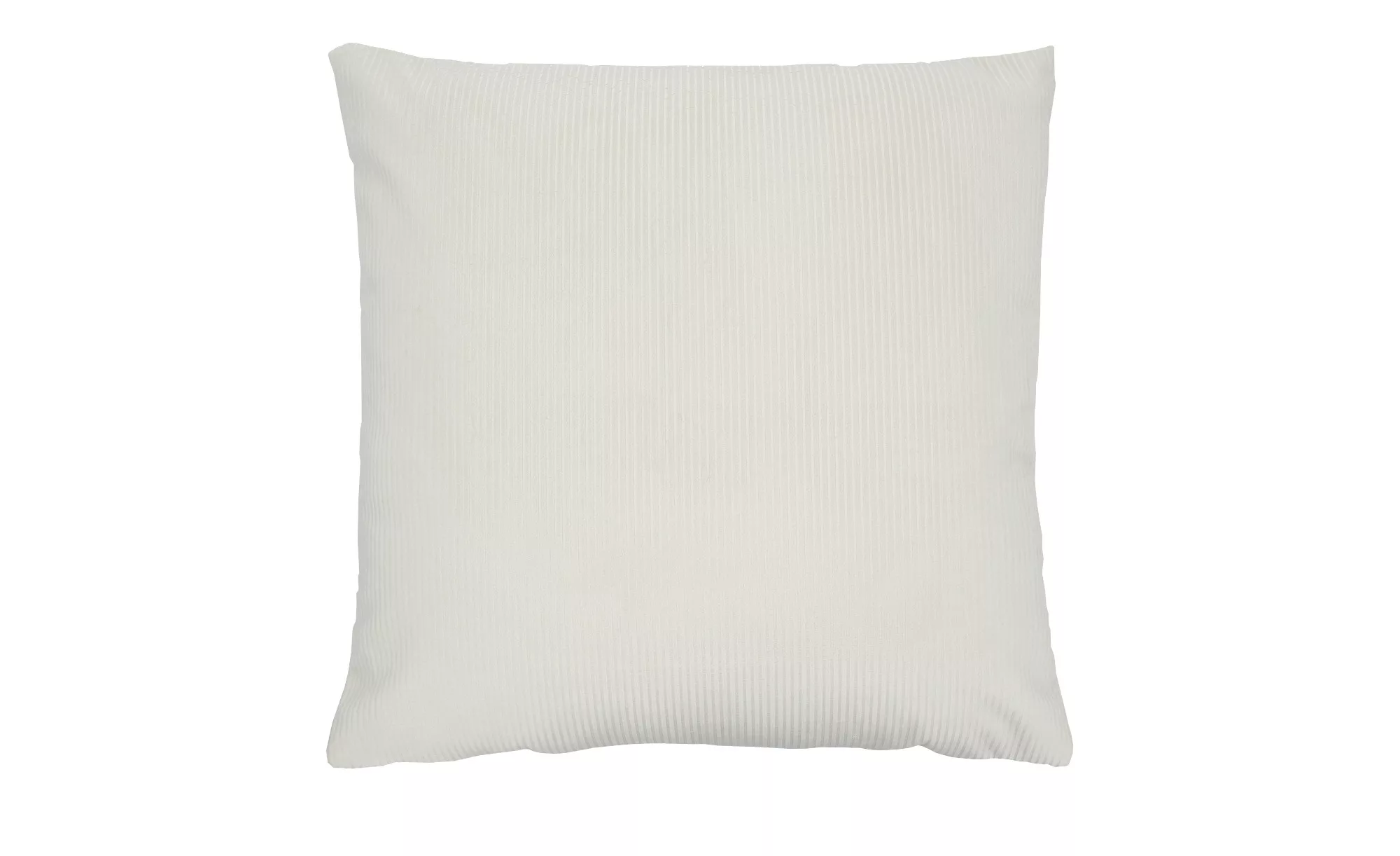 HOME STORY Kissen  Gia ¦ beige ¦ 100% Polyesterfüllung, 420 gr. ¦ Maße (cm) günstig online kaufen