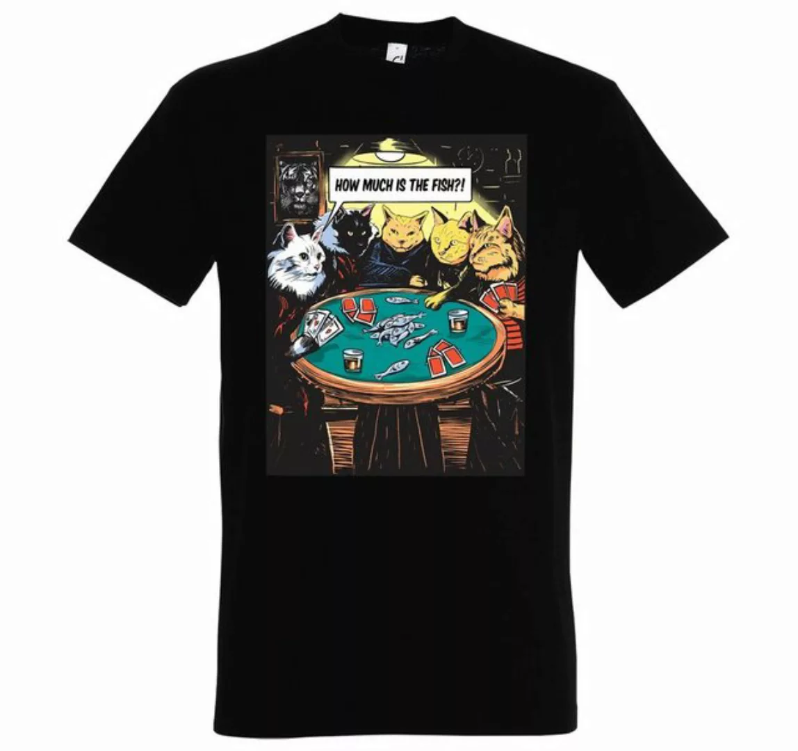 Youth Designz T-Shirt "How Much Is The Fish?" Poker Herren Shirt mit trendi günstig online kaufen