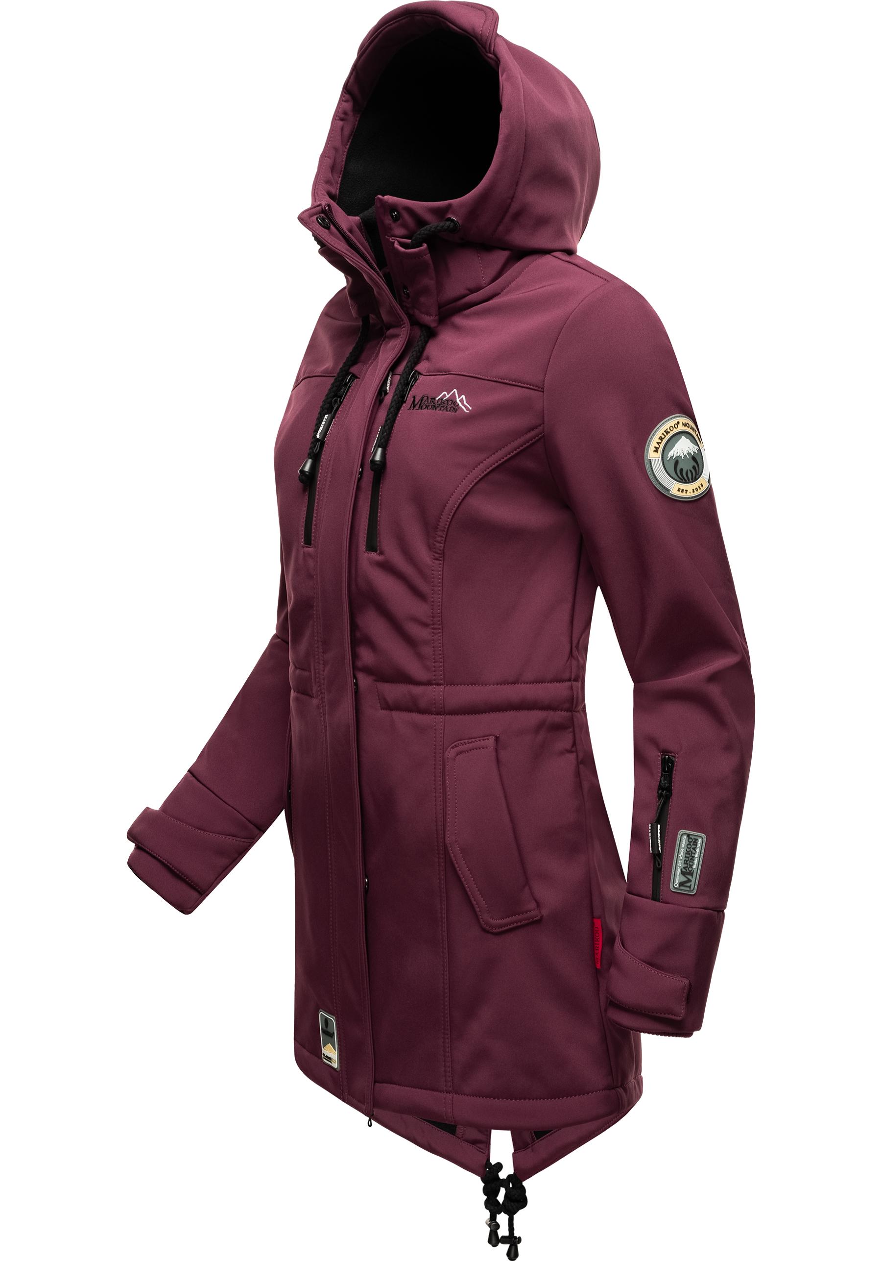 Marikoo Funktionsmantel "Zimtzicke", Wasserdichter Softshell Parka mit Kapu günstig online kaufen