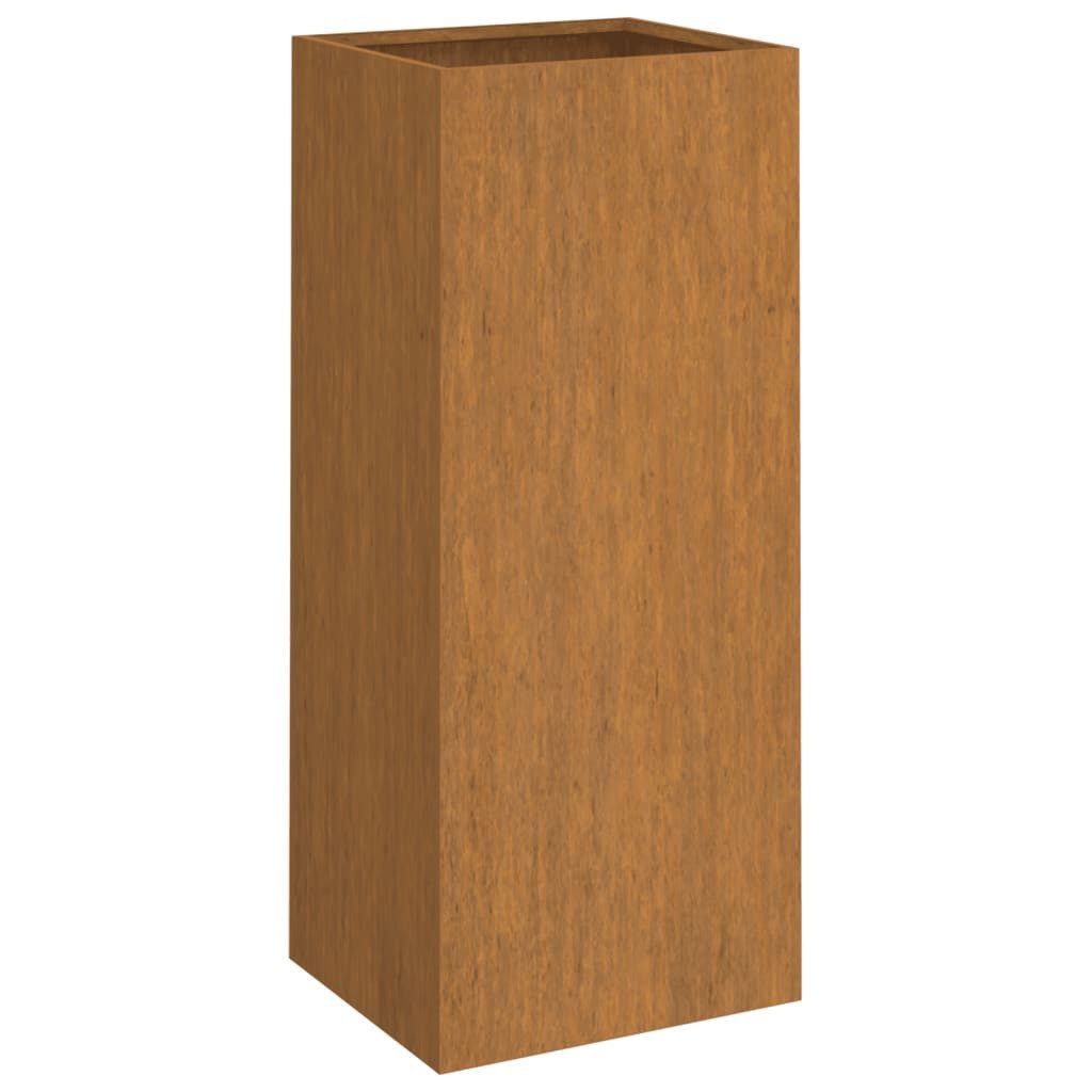 vidaXL Pflanzkübel, Pflanzkasten 32x27,5x75 cm Cortenstahl günstig online kaufen