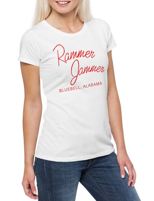 Urban Backwoods Print-Shirt Rammer Jammer Damen T-Shirt Zoé Fun Hart Heart günstig online kaufen