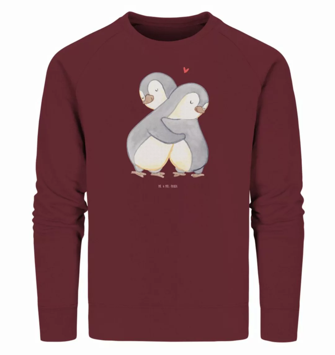 Mr. & Mrs. Panda Longpullover Größe XS Pinguine Kuscheln - Burgundy - Gesch günstig online kaufen