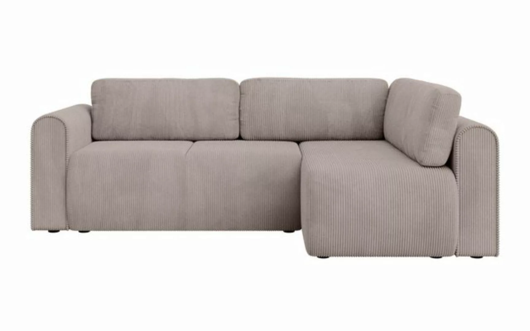 INOSIGN Ecksofa Ecksofa Zacharia wahlweise mit Bettfunktion, BxTxH 250x166x günstig online kaufen