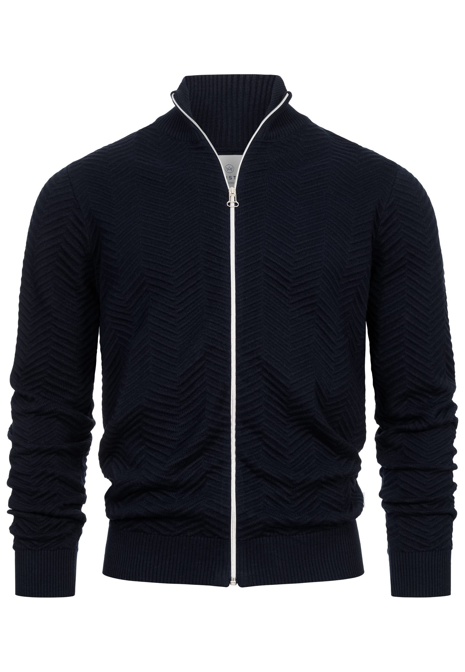 Kronstadt Strickjacke KSCarlo Zip Fein-Strickjacke mit günstig online kaufen