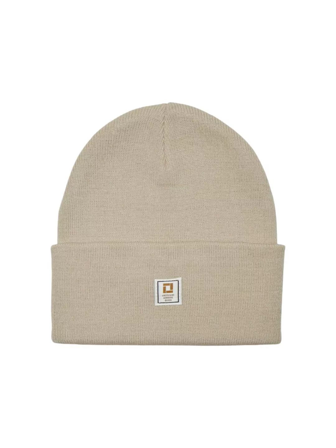 ONLY & SONS Beanie "ONSISAAC FLAT KNIT LOGO BEANIE NOOS" günstig online kaufen