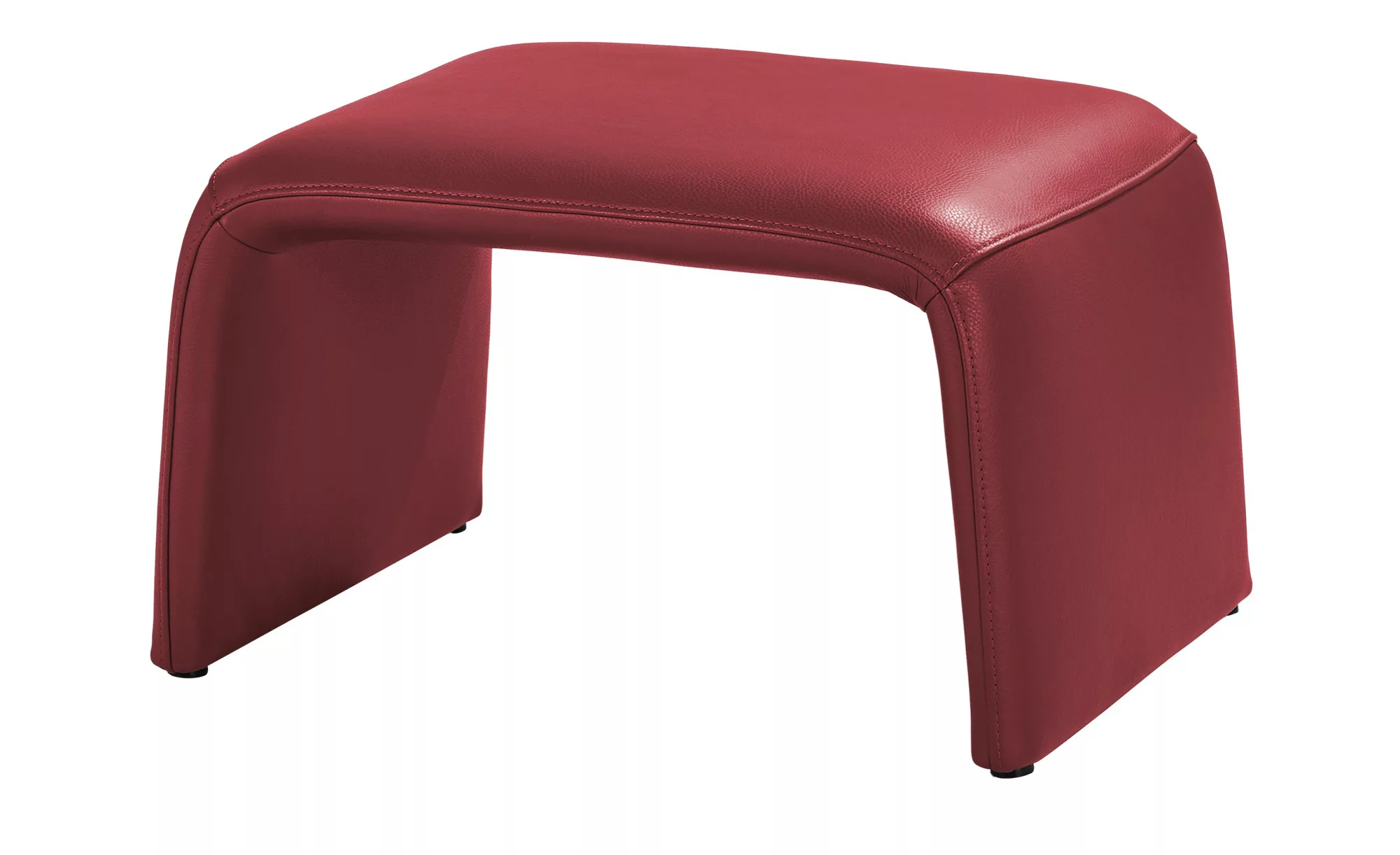 Hocker - rot - 66 cm - 40 cm - 51 cm - Polstermöbel > Hocker - Möbel Kraft günstig online kaufen