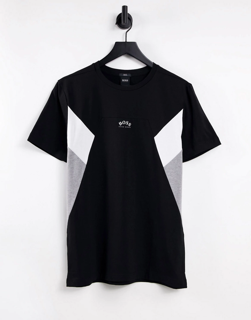 BOSS – Athleisure 1 – T-Shirt in Schwarz günstig online kaufen