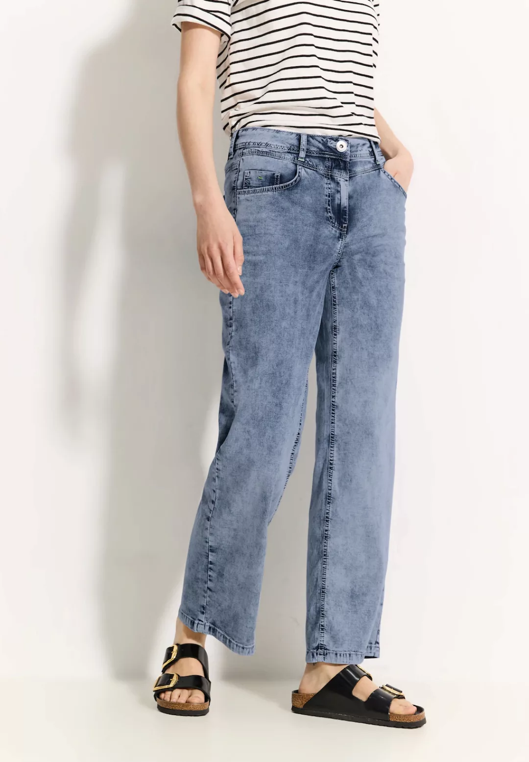 Cecil Weite Jeans NEELE mit Stretchanteil günstig online kaufen