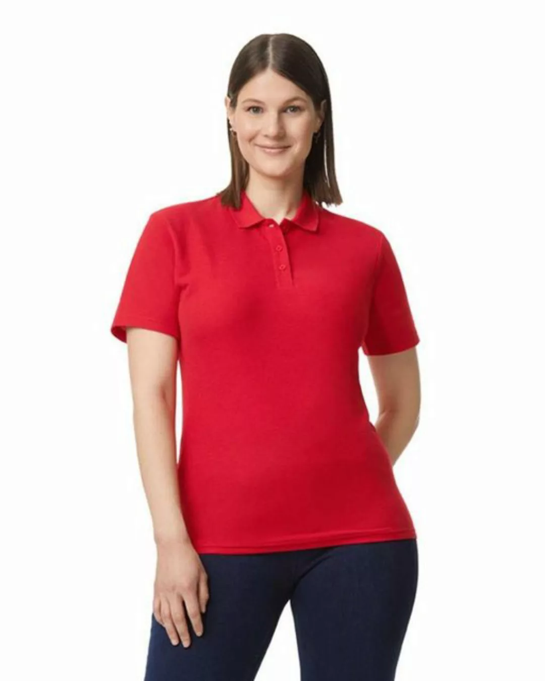 Gildan Poloshirt Gildan Damen Polo-Shirt Polo Shirt Poloshirt kurzarm Pique günstig online kaufen
