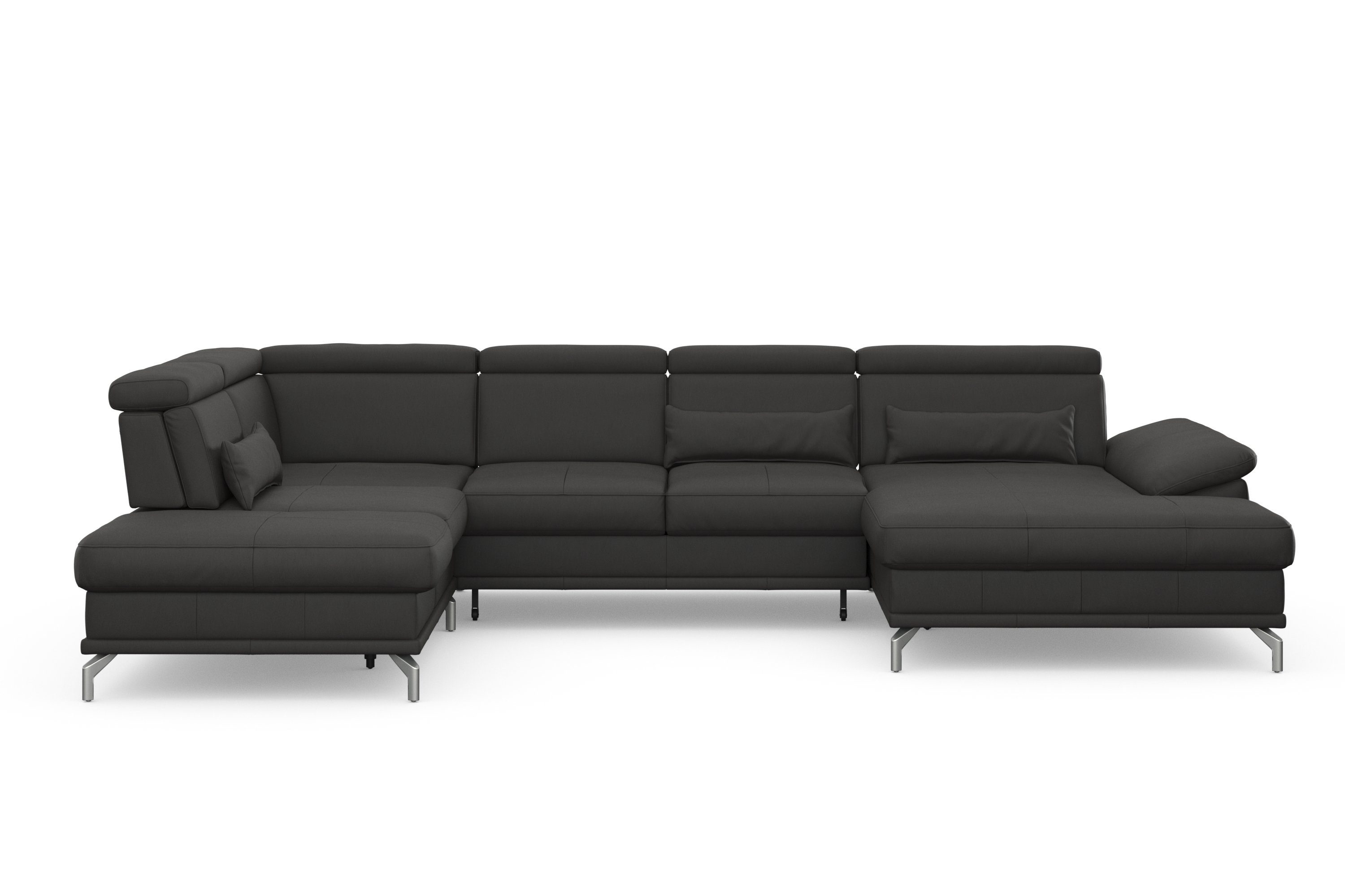 sit&more Wohnlandschaft "Cabrio U-Form, mit Sitztiefenverstellung, Arm- und günstig online kaufen