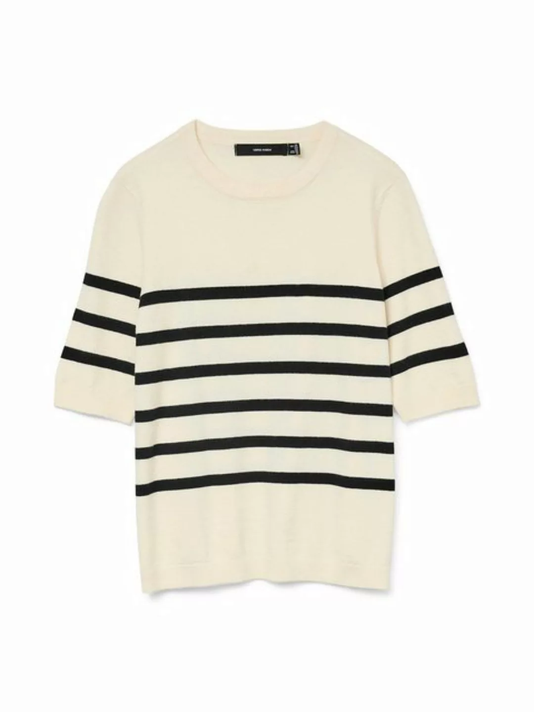 Vero Moda Kurzarmpullover VMSABA PLAIN (1-tlg) günstig online kaufen