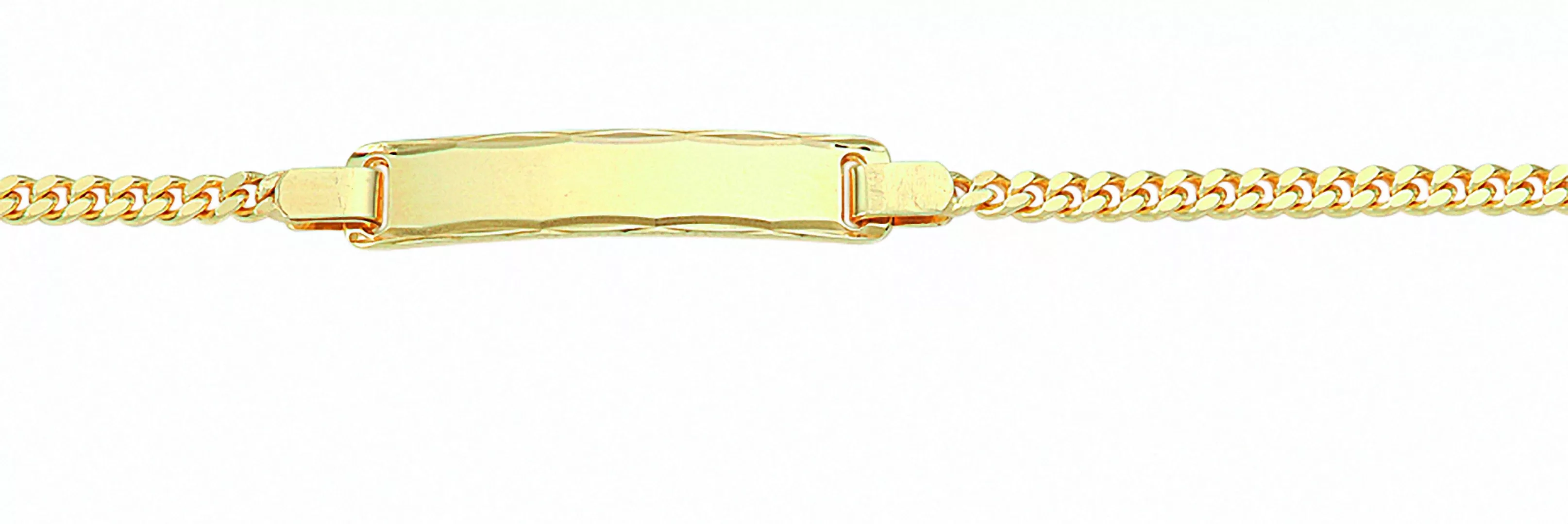 Adelia´s Goldarmband "Damen Goldschmuck 333 Gold Flach Panzer Armband 18,5 günstig online kaufen