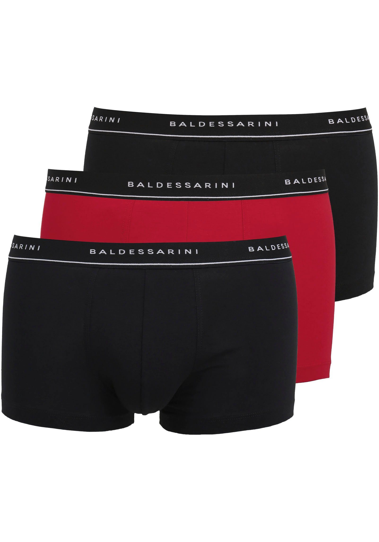 BALDESSARINI Boxer Monaco (3er-Pack) mit Logo-Bund günstig online kaufen
