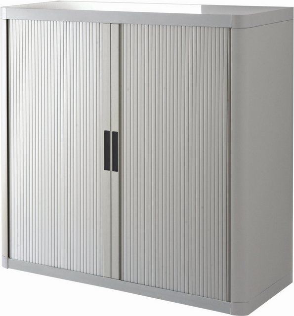 PAPERFLOW Aktenschrank Rollladenschrank easyoffice BxTxH 86x37,5x104cm grau günstig online kaufen