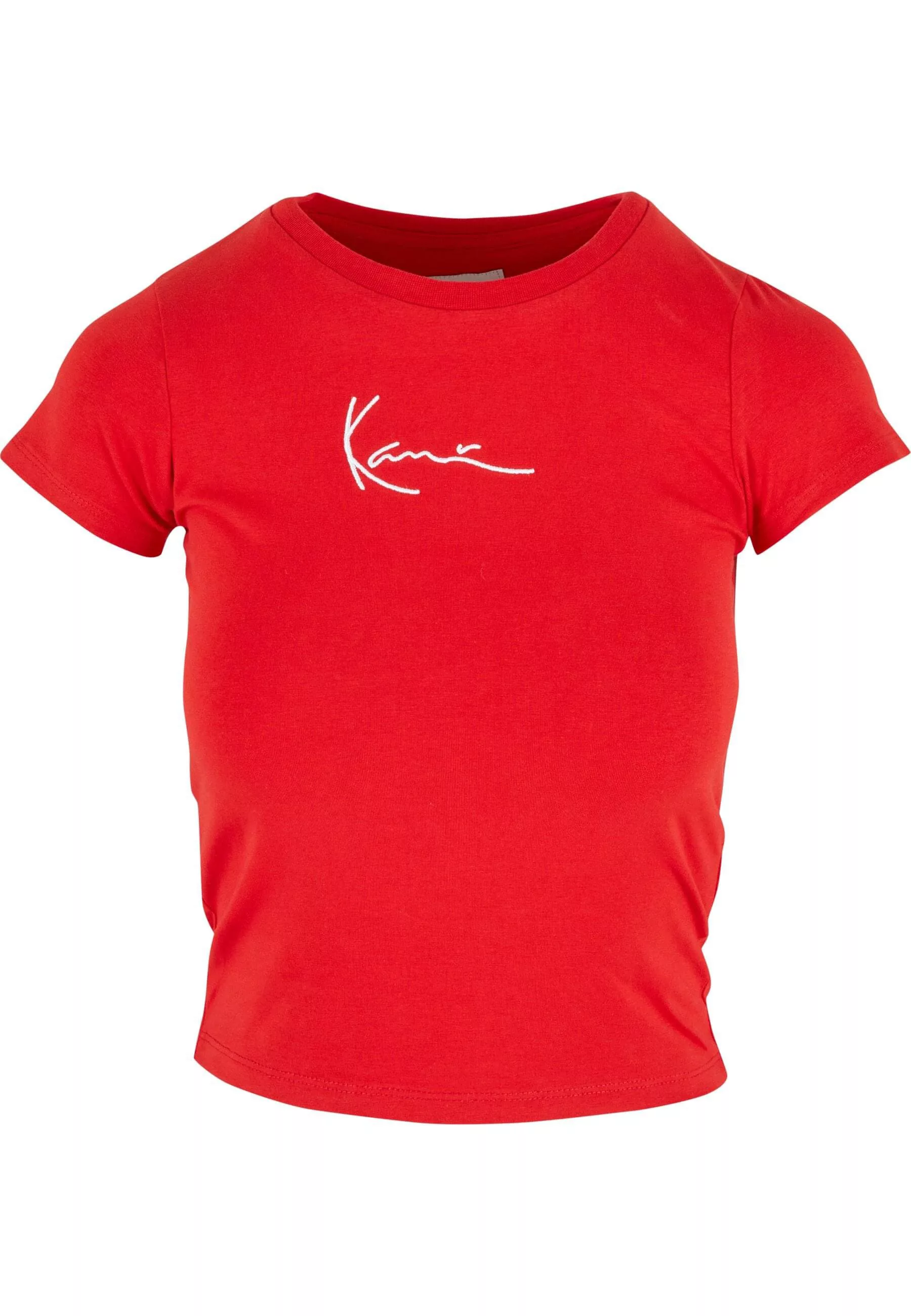 Karl Kani T-Shirt "Karl Kani Damen KKWQ22002RED Small Signature Short Tee" günstig online kaufen
