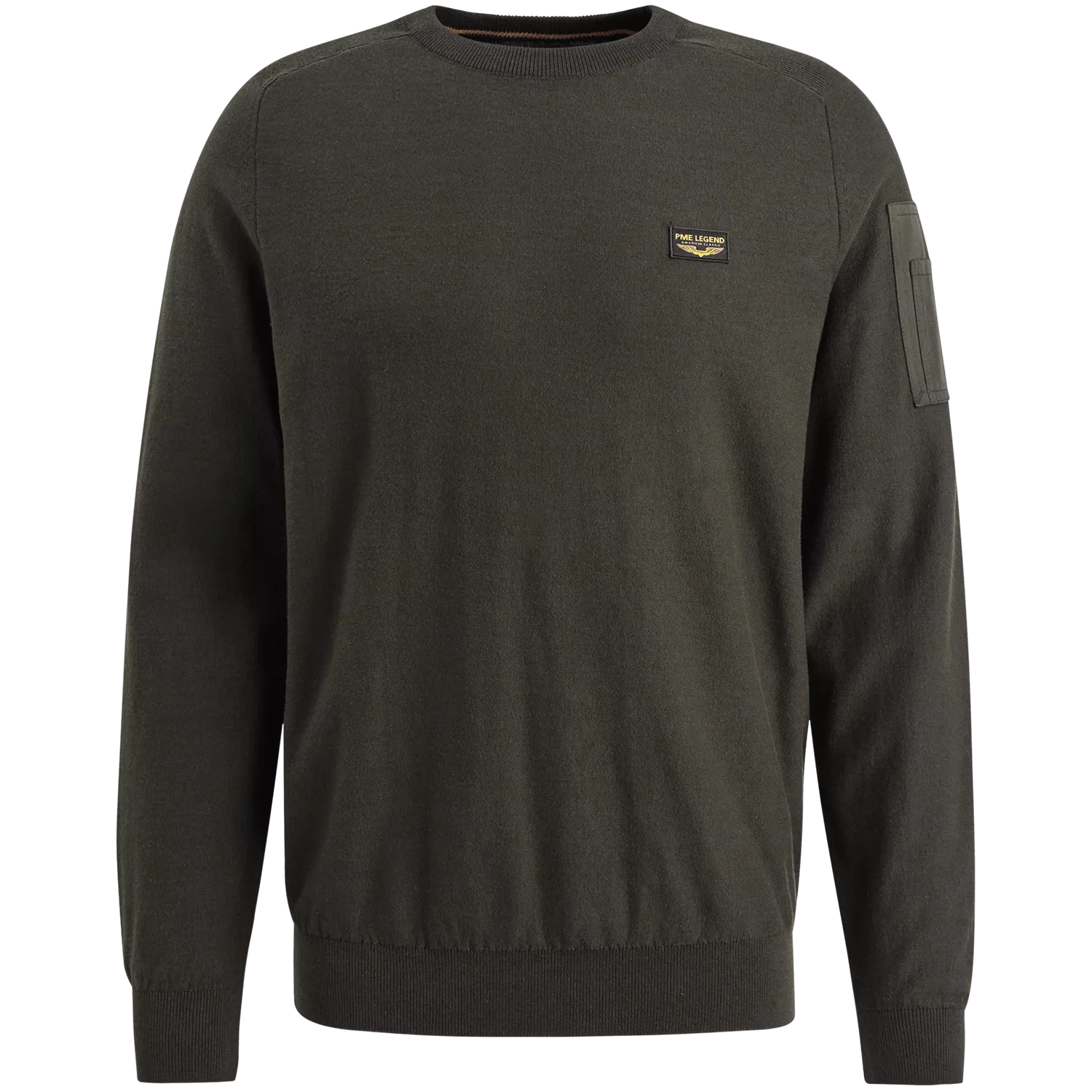 PME Legend Herren Rundhals Pullover R-NECK AMERICAN CLASSIC BUCKLEY KNIT - günstig online kaufen