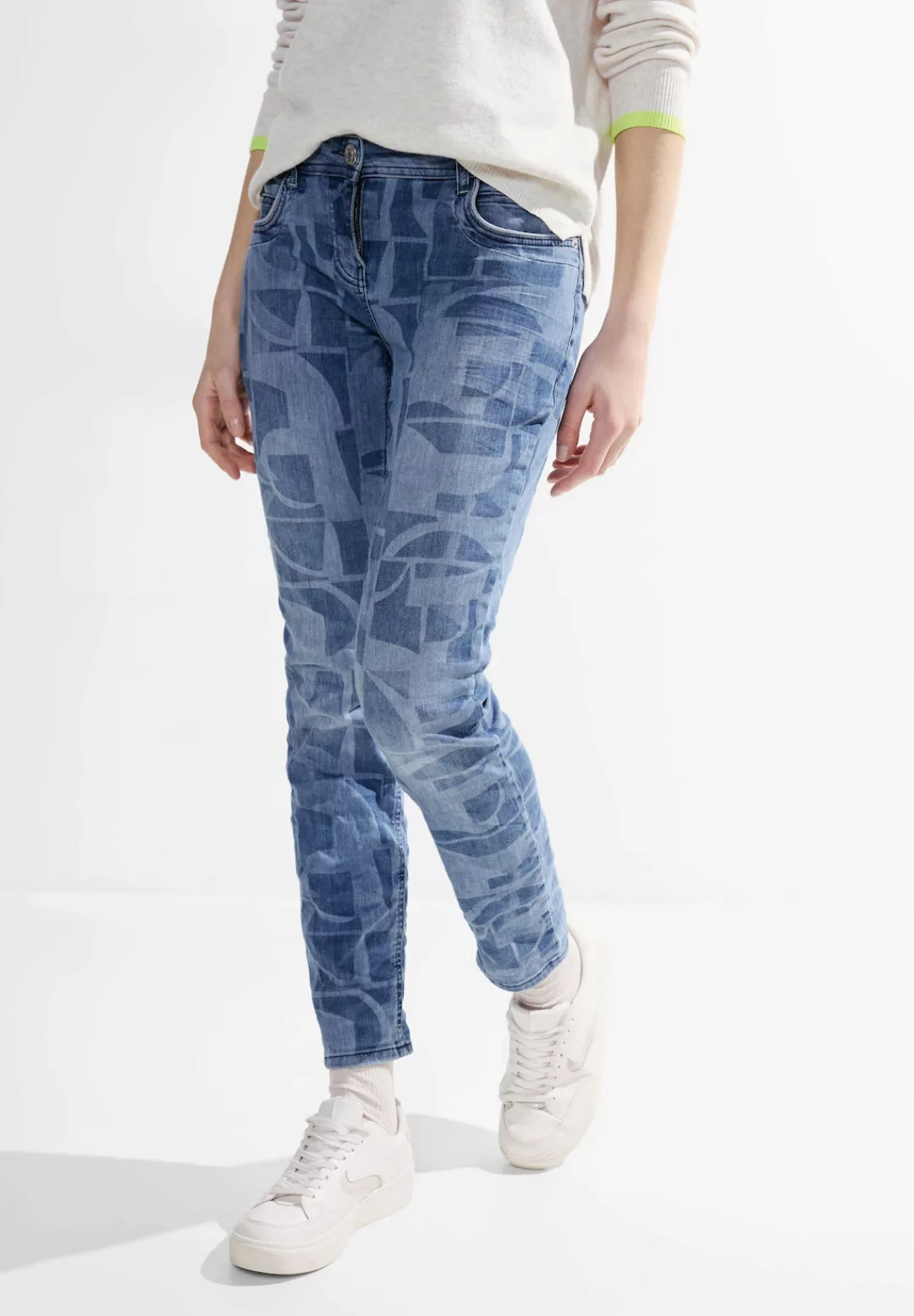 Cecil Loose-fit-Jeans, Middle Waist günstig online kaufen