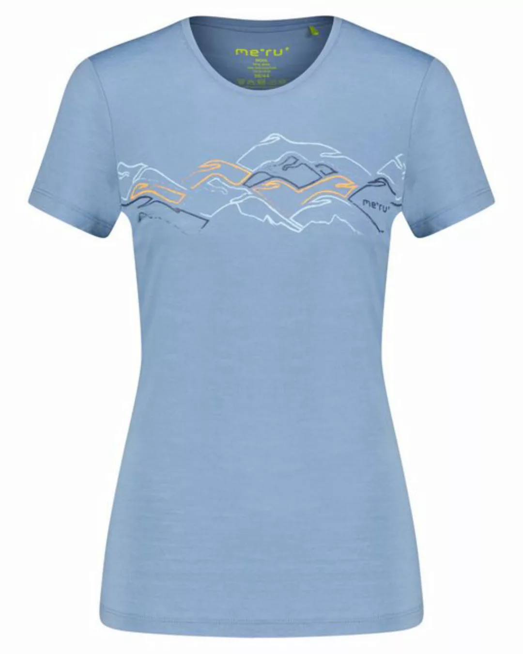 Meru T-Shirt Damen Funktionsshirt mit Merinowolle TRELLEBORG (1-tlg) günstig online kaufen