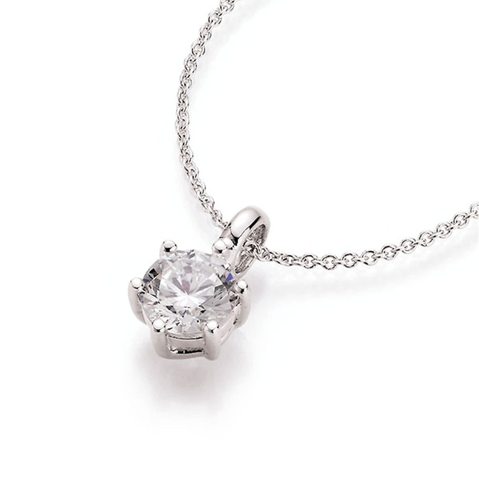 Smart Jewel Kette mit Anhänger "Zirkonia-Anhänger, Silber 925" günstig online kaufen