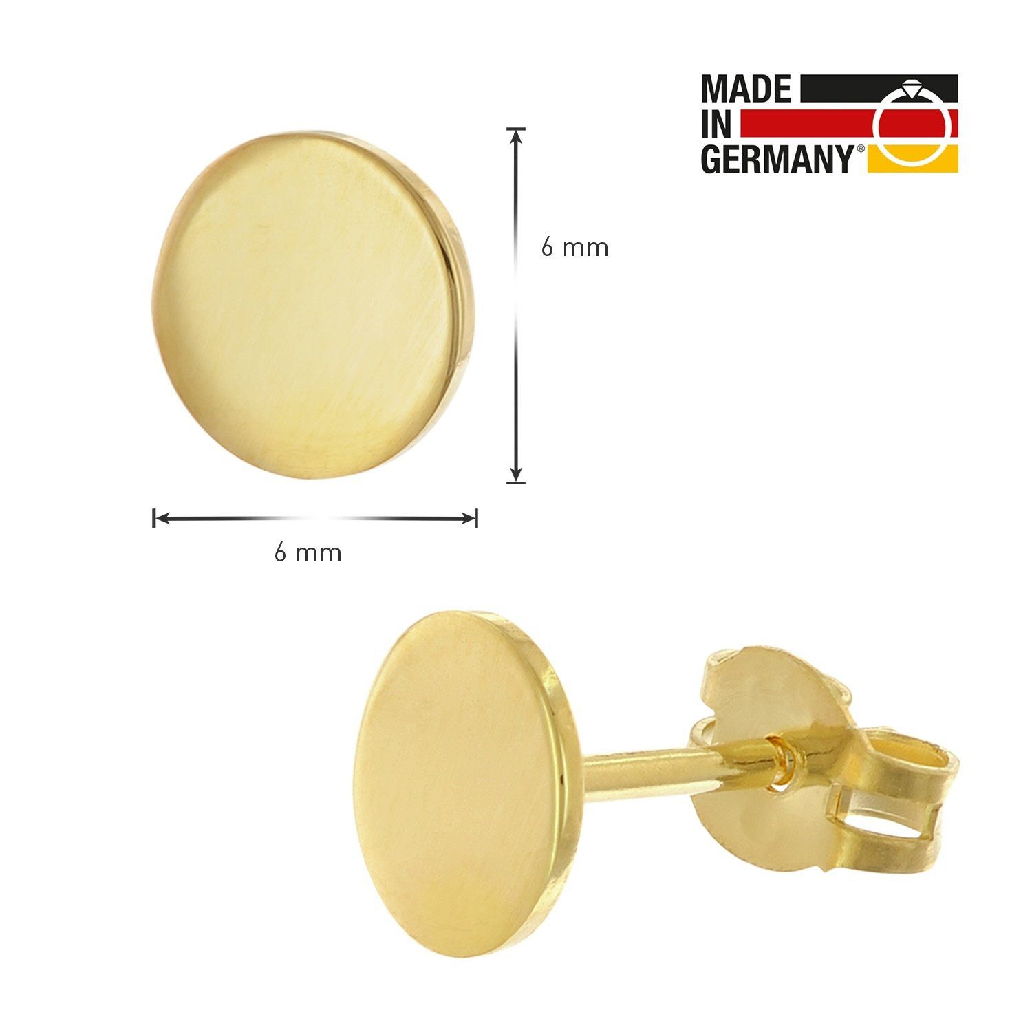 trendor Paar Ohrstecker 333 / 8K günstig online kaufen