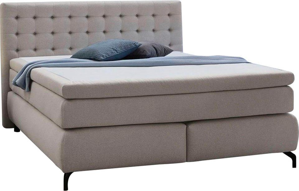 Jockenhöfer Gruppe Boxspringbett "Jessica inklusive 9cm Kaltschaum-Topper", günstig online kaufen