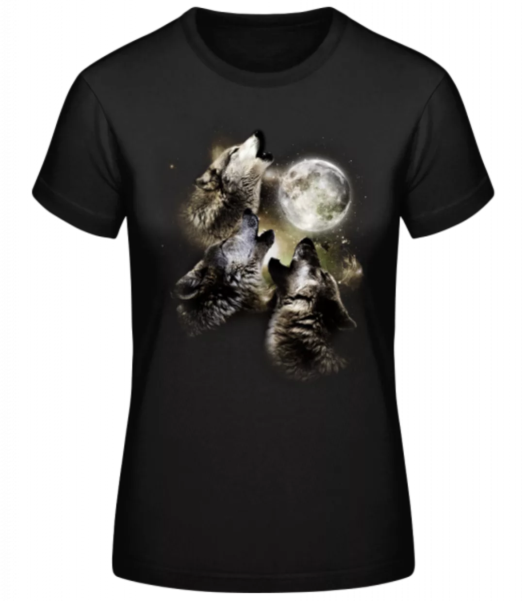 Wolfsmond · Frauen Basic T-Shirt günstig online kaufen
