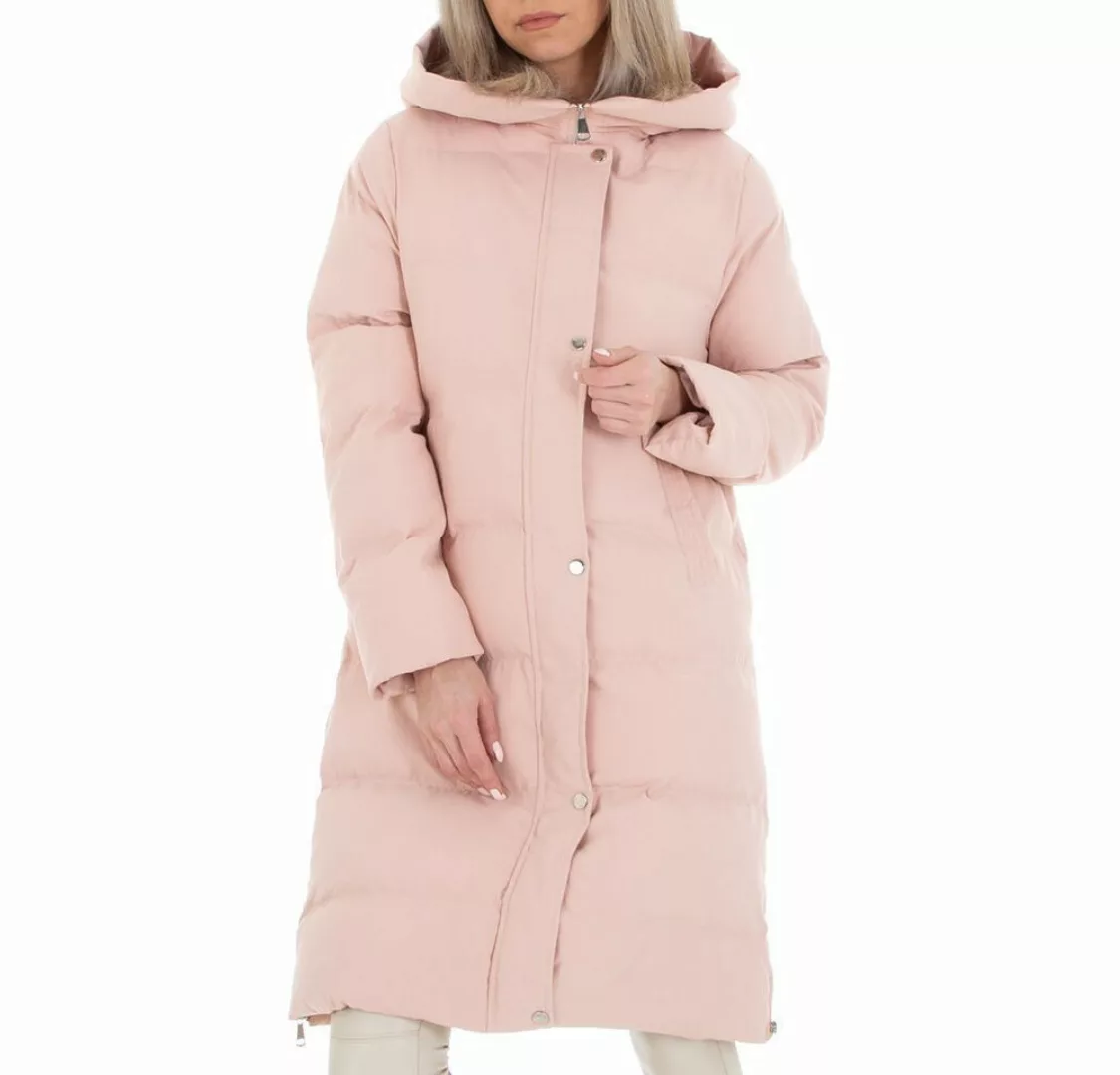 Ital-Design Wintermantel Damen Freizeit (87256540) Kapuze Gefüttert Winterj günstig online kaufen