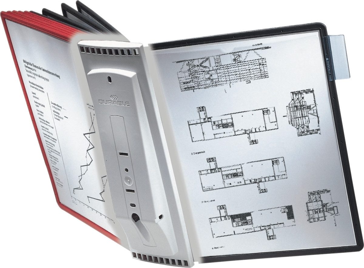 DURABLE Fächermappe Sichttafelständer Sherpa Tafelträger für günstig online kaufen