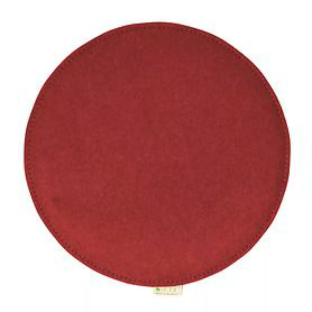 Sitzkissen D 39cm, rot günstig online kaufen