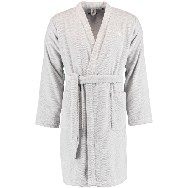 Marc O'Polo Bademantel Kimono Tali - Farbe: light grey - S günstig online kaufen