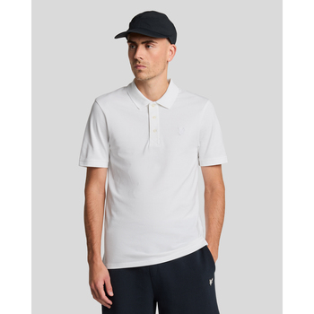 Lyle and Scott Tonal Eagle Polo Schwarz  - Größe XL günstig online kaufen