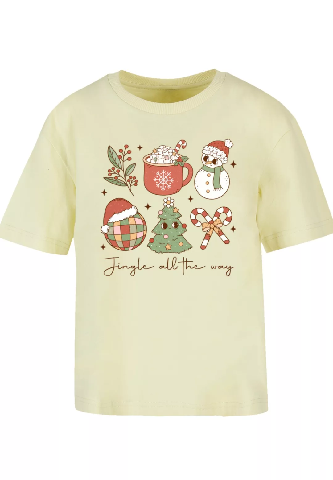 F4NT4STIC T-Shirt "Jingle All The Way Weihnachten Groove", Premium Qualität günstig online kaufen