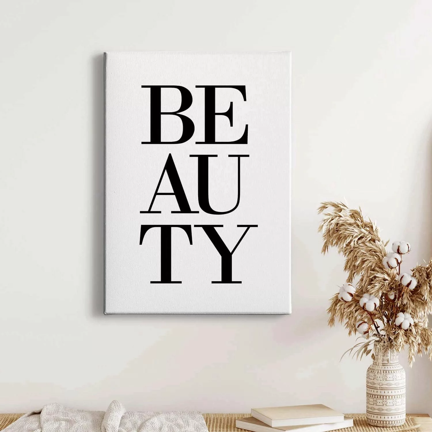 Bricoflor Wandbild Beauty Modernes Leinwand Bild Ideal Für Mädchenzimmer Un günstig online kaufen