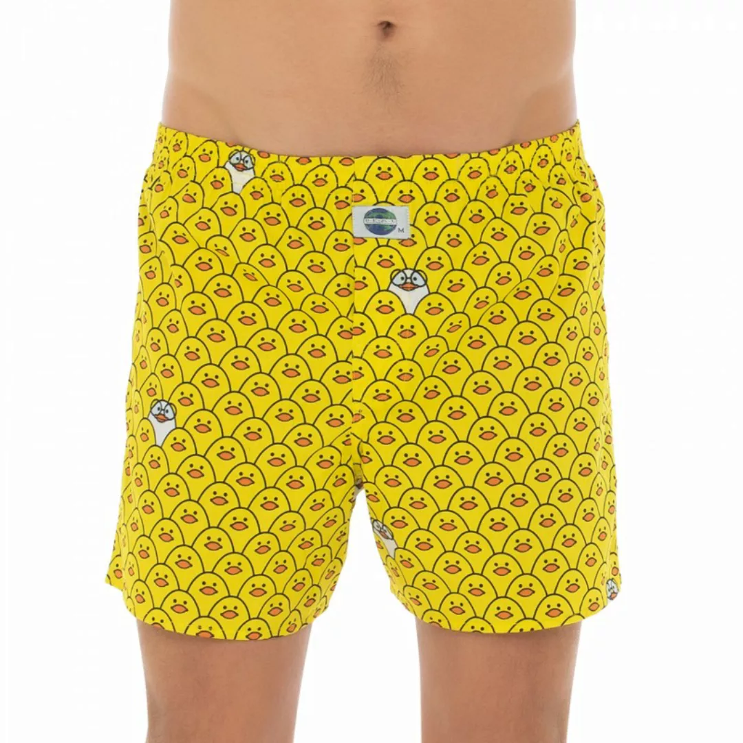 D.E.A.L International Boxershorts Gelb mit All-Over Print günstig online kaufen