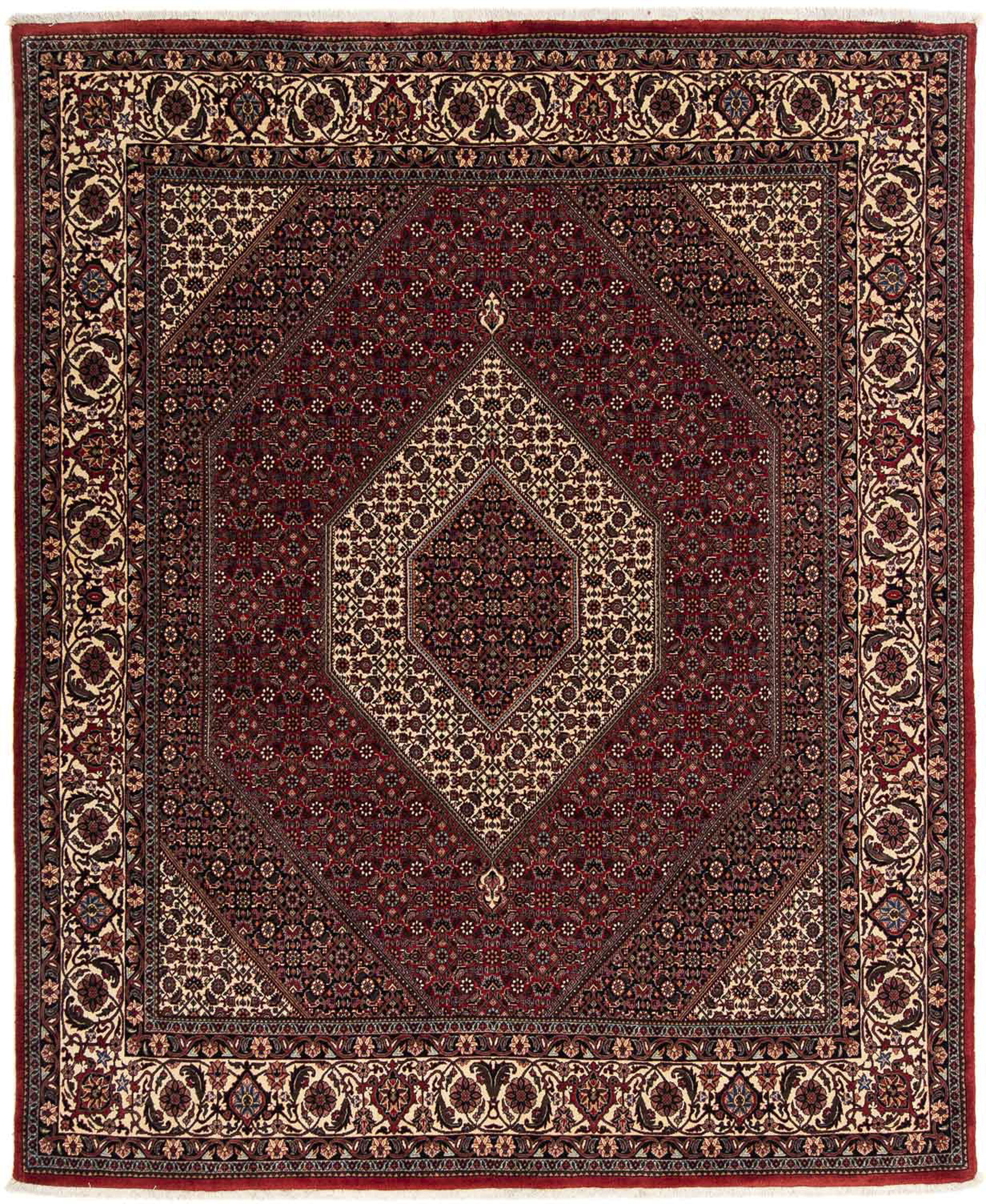 morgenland Orientteppich »Perser - Bidjar - 247 x 202 cm - dunkelrot«, rech günstig online kaufen