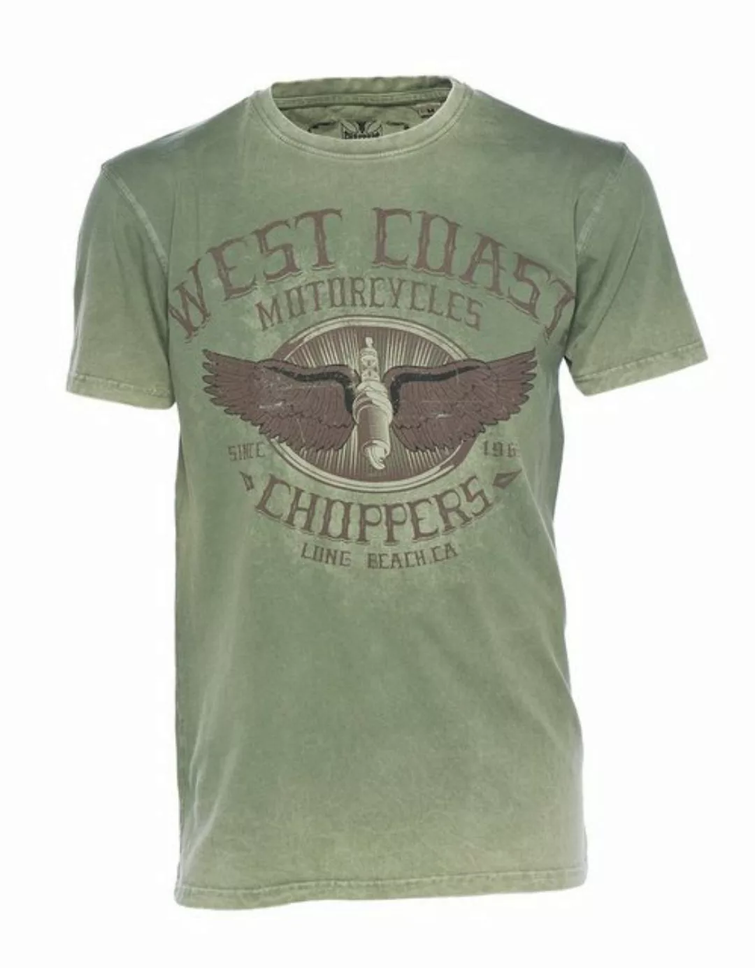 West Coast Choppers T-Shirt West Coast Choppers Herren T-Shirt Wings Logo günstig online kaufen