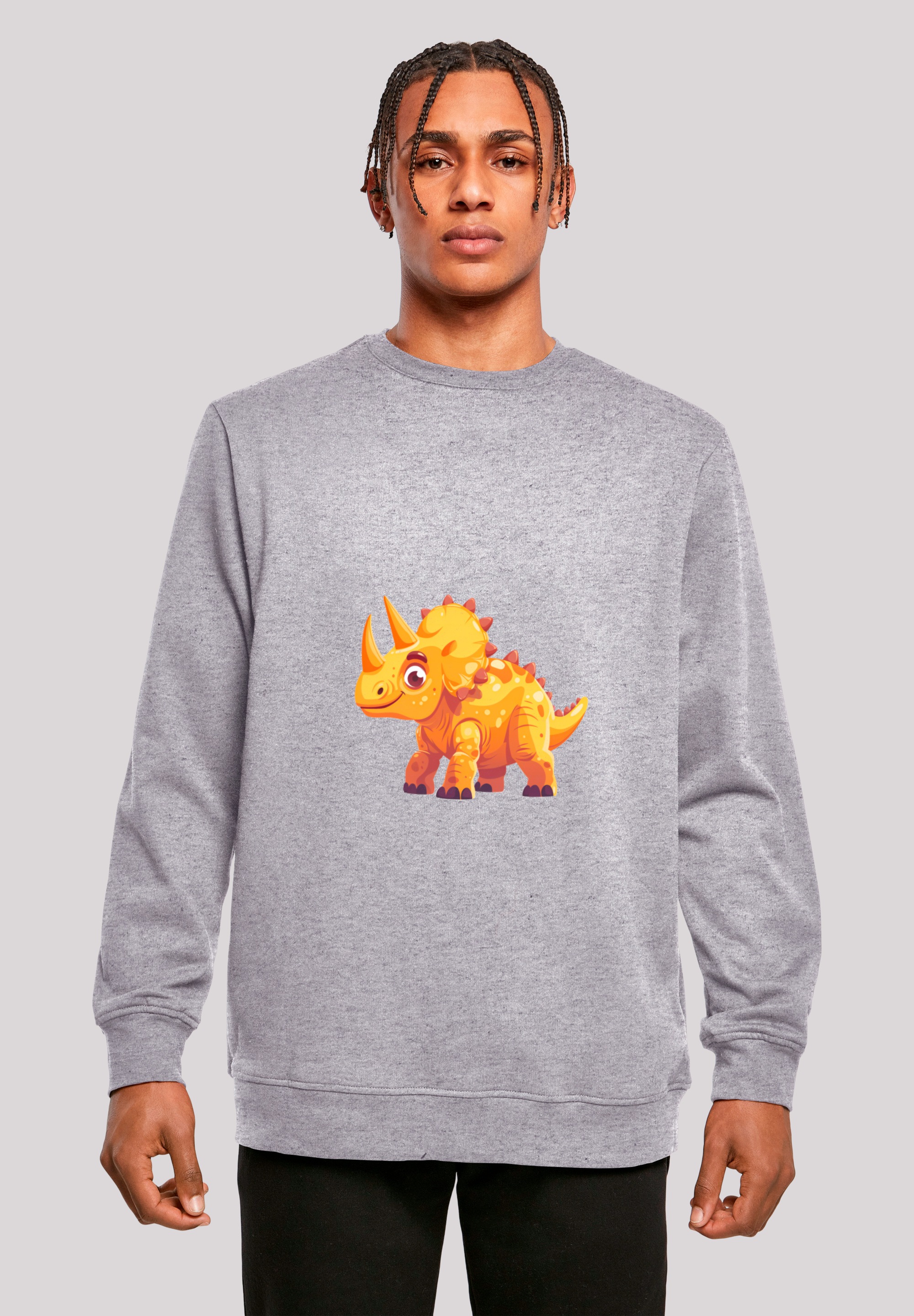 F4NT4STIC Sweatshirt "Süßer Triceratops Dinosaurier", Premium Qualität günstig online kaufen