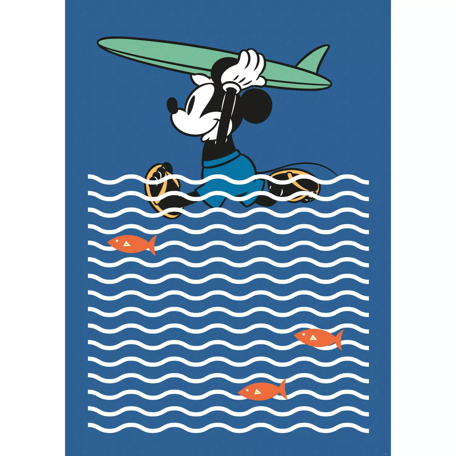 Disney Fototapete Arielle Die Meerjungfrau Blau 200 x 280 cm 611700 günstig online kaufen